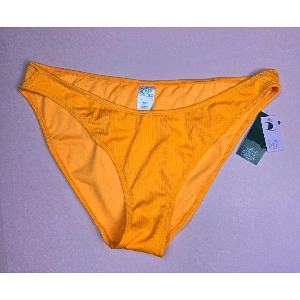 Wild Fable Front Scoop Waist Bikini Bottom XL